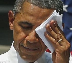obama with hankie